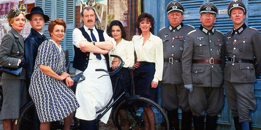 Picture of the original cast of  Allo Allo
