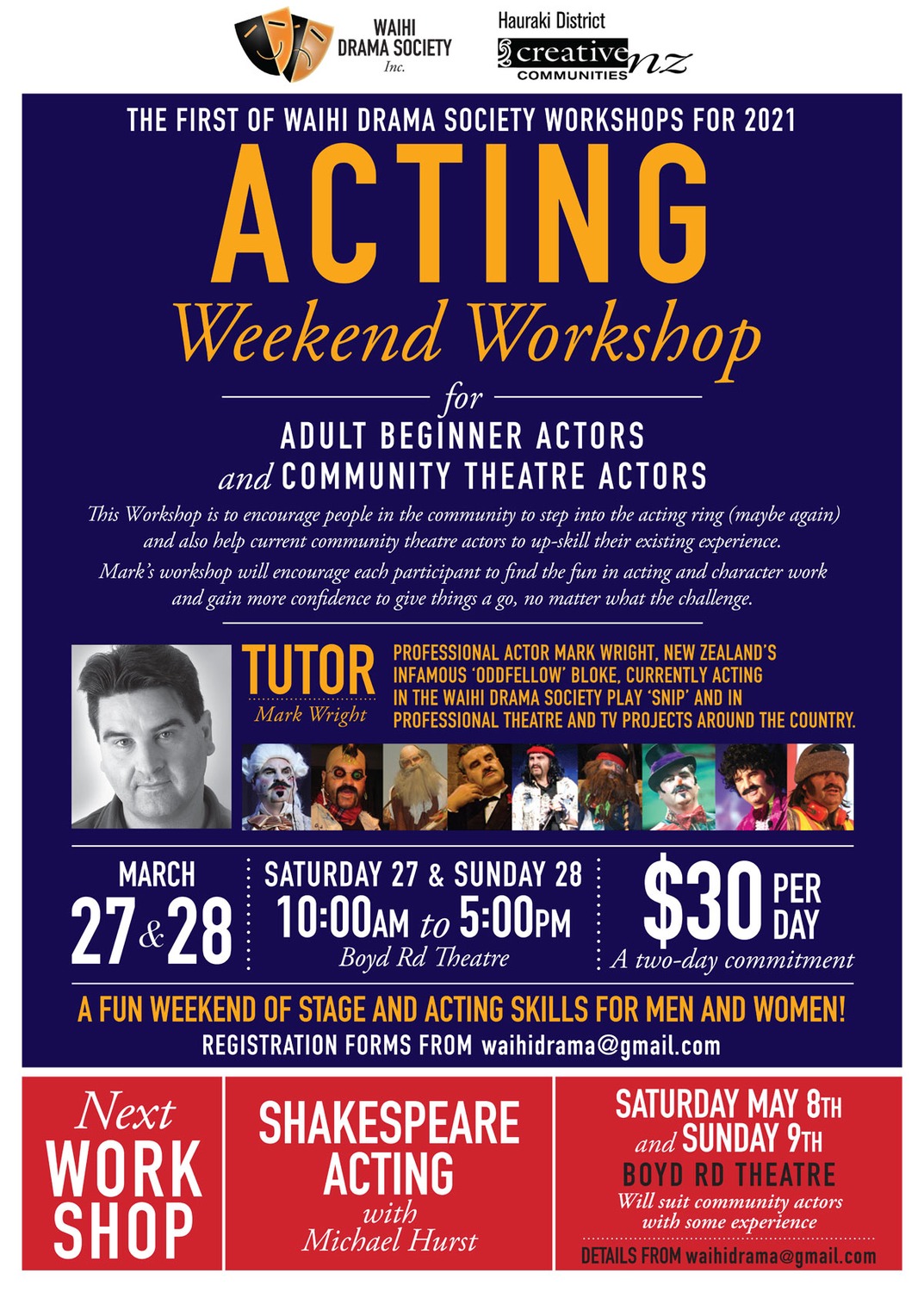 Acting Weekend Workshop