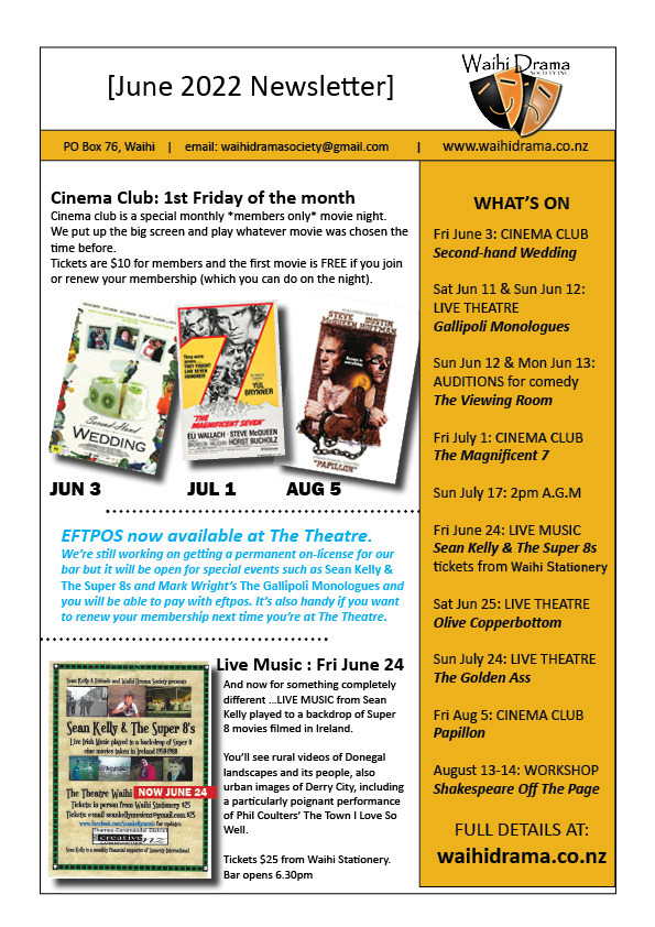 June 2022 Newsletter